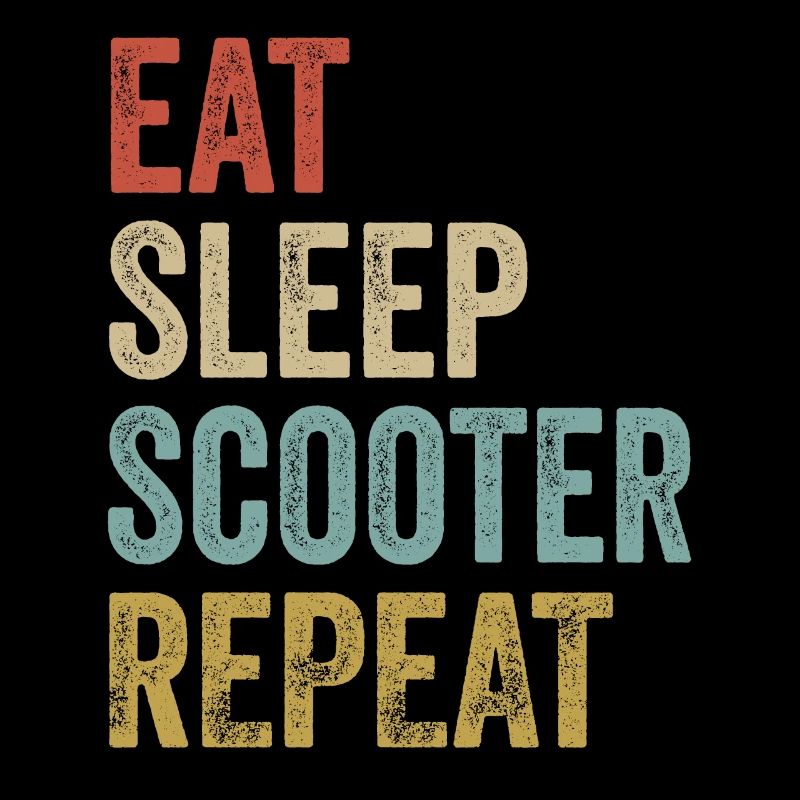 Manger Sleep Scooter Répéter Scooter