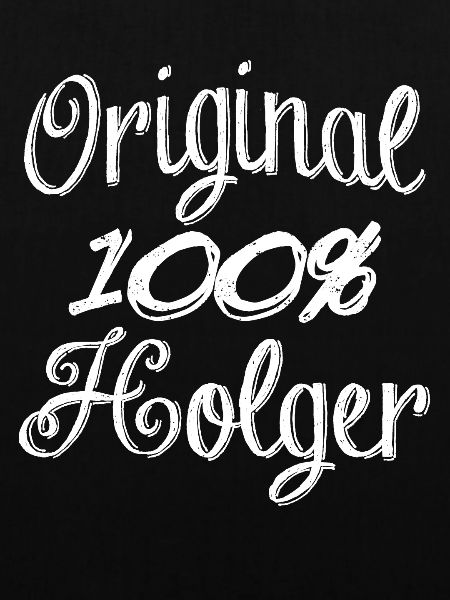 Original 100% Holger