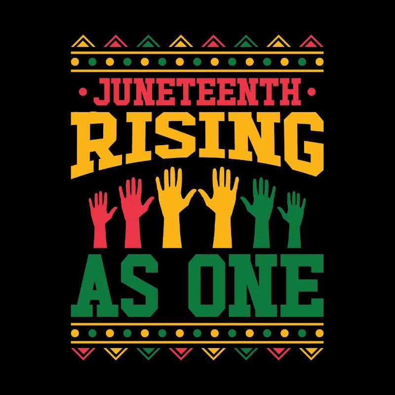 Schwarze Geschichte Juneteenth Solidarität