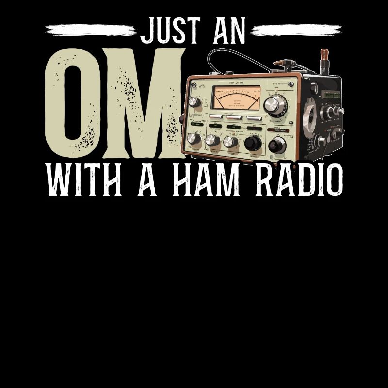 Ham Radio Operator Morse Code Radioactivity