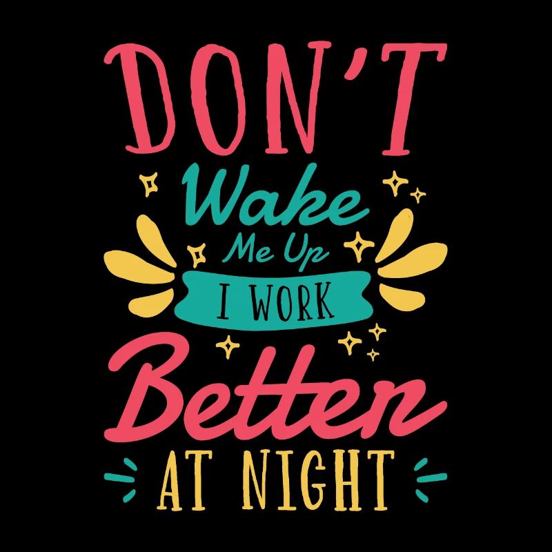 Night Shift Worker Graveyard Duty