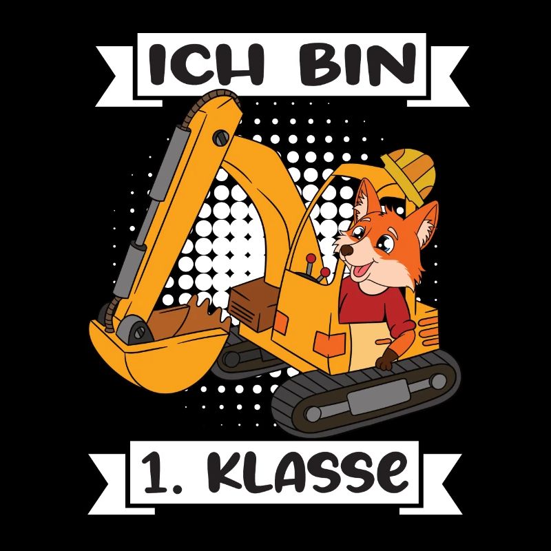 Ich Bin 1 Klasse Einschulung Schulanfang