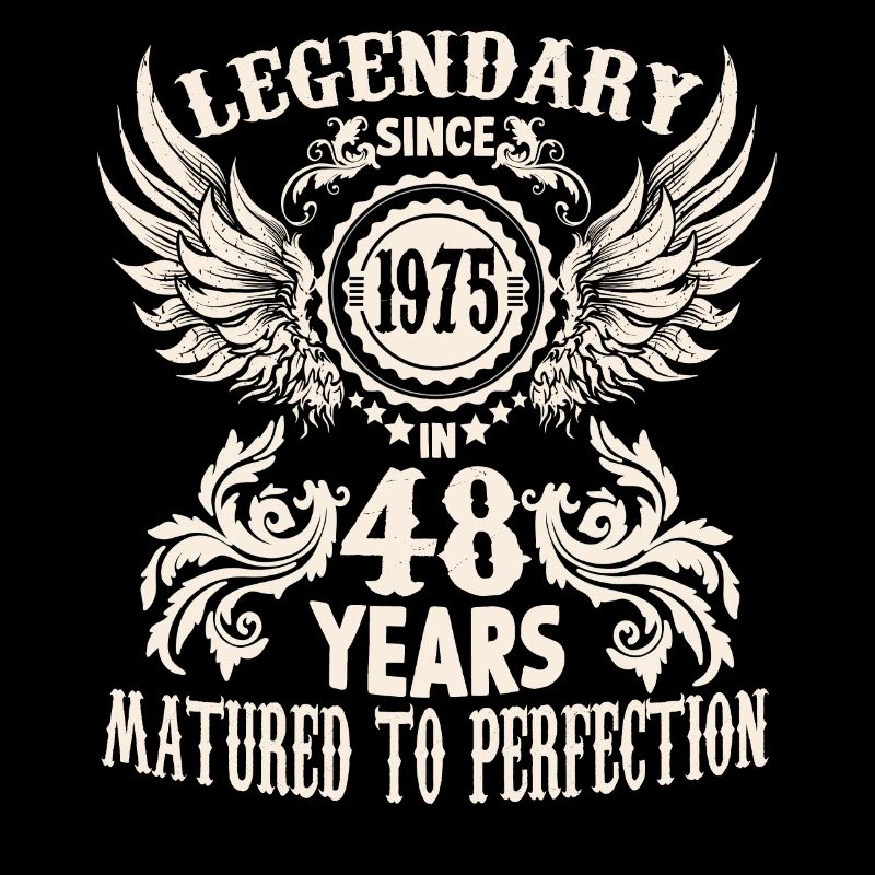 Une légende devient une chemise d’anniversaire de 48 ans pour