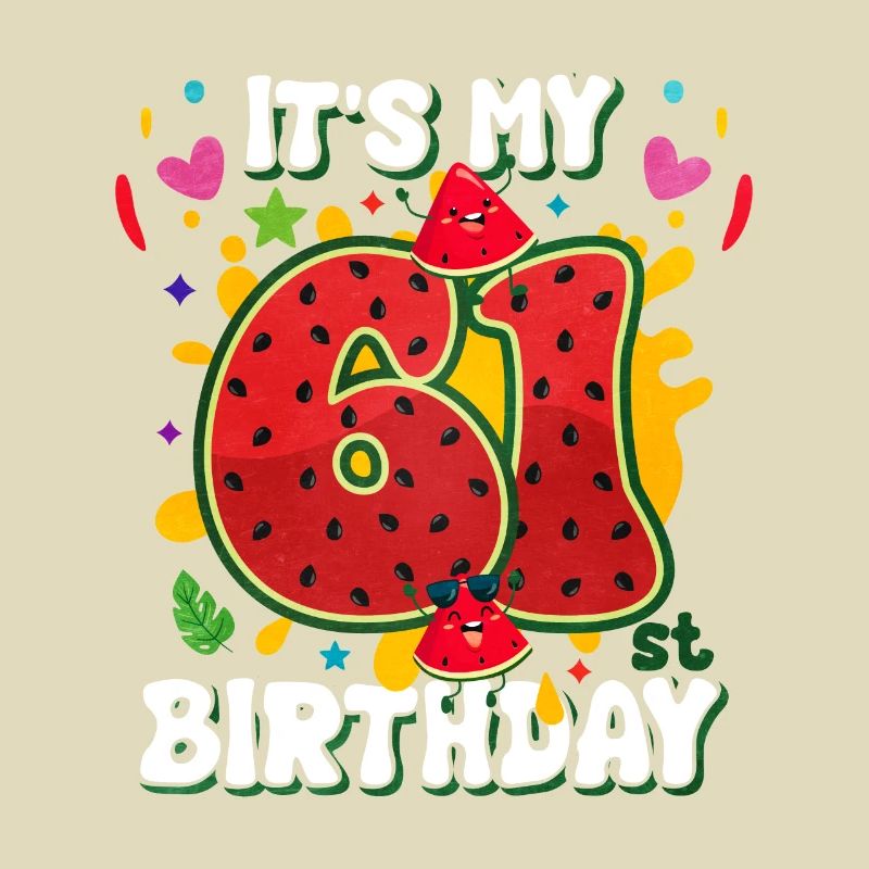 61e anniversaire Pastèque