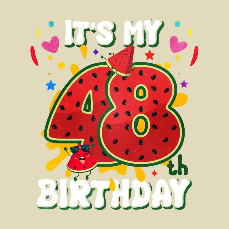 48e anniversaire Pastèque