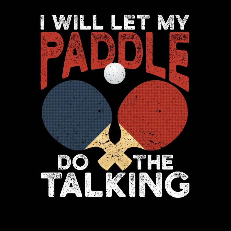 I'm going to let my racket do the talking Funnier