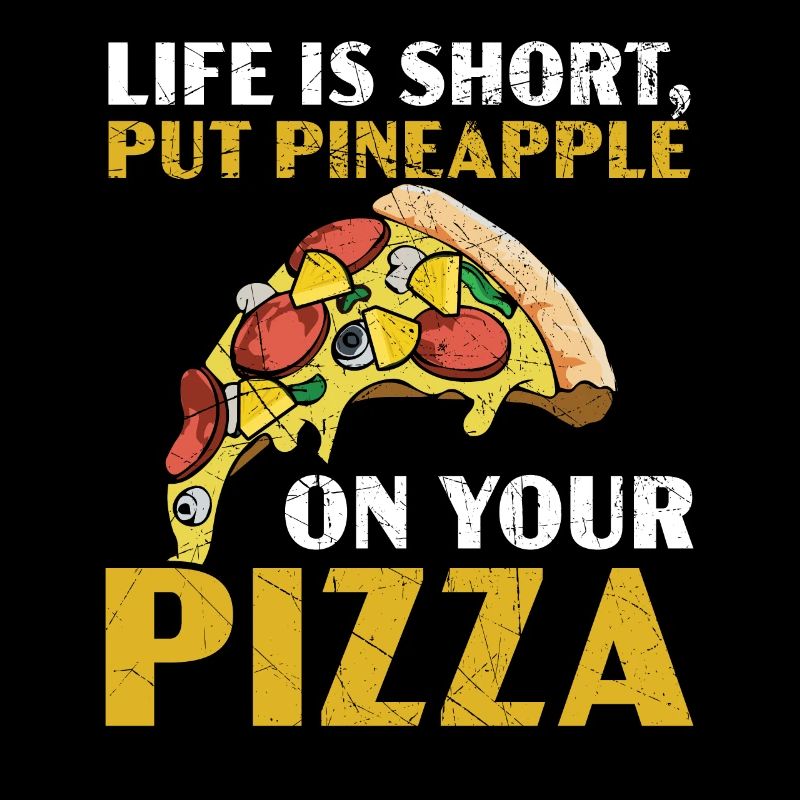 Pizza And Pineapple Tropical Fruit Pizza Eater