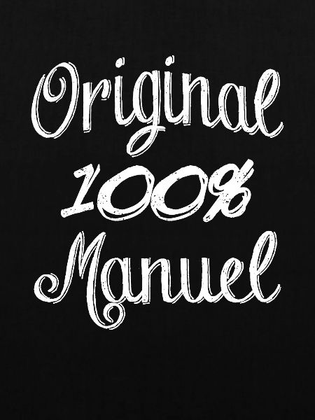 100% Original Manuel