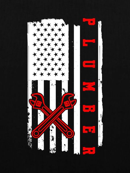 Plumber Flag USA Plumber