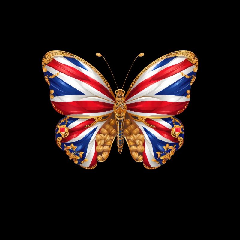 union jack Monarch Butterfly