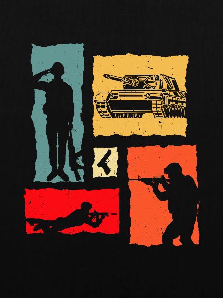 Retro Tank Soldier