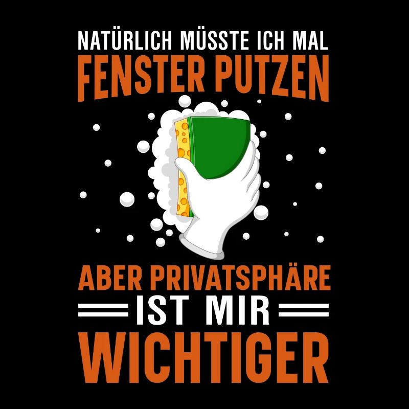 Fenster putzen Privatsphäre Geschenkidee