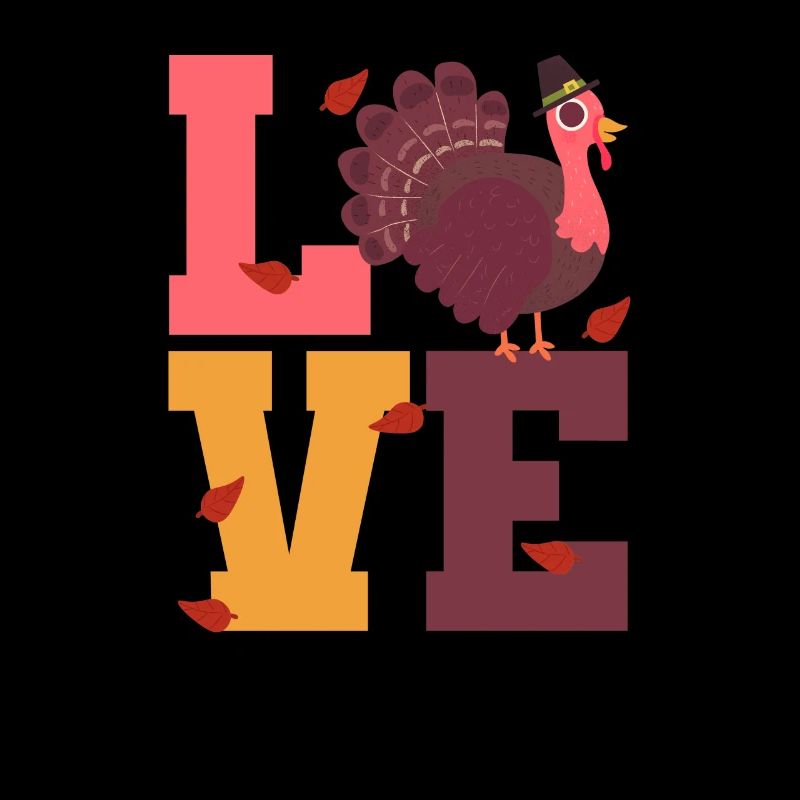 Dear Pilgrim Turkey Lover Cute Thanks