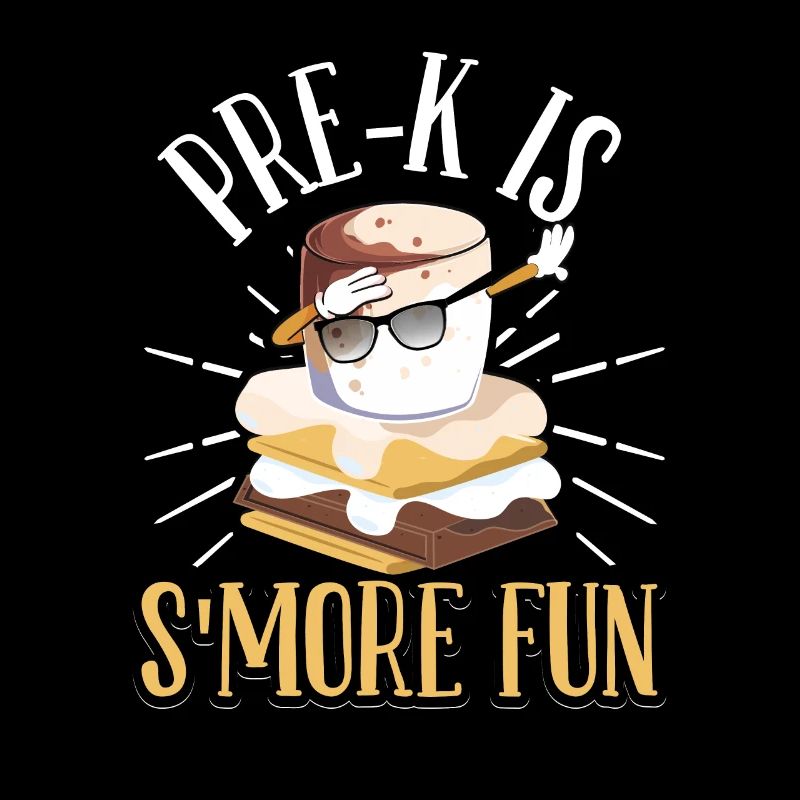 Pre K est Smore Fun Campfire Camping Enfants Dabbing M