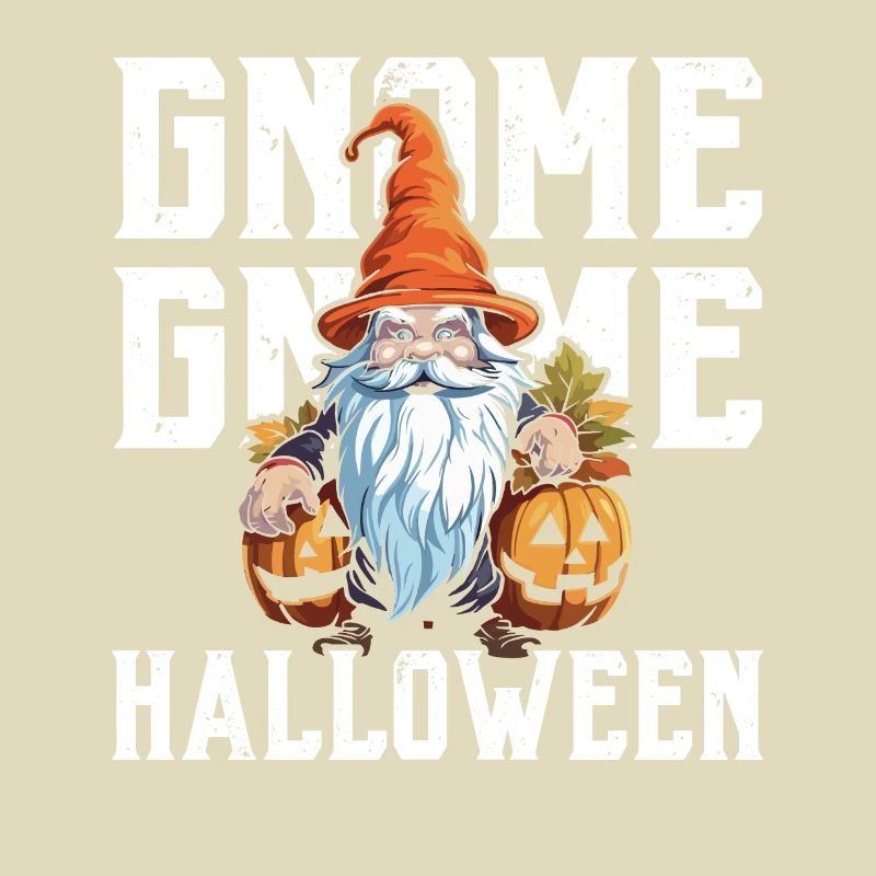 Gartenzwerg Halloween Süßes oder Saures Gärtner