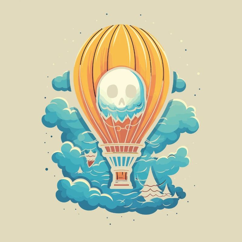 Ballon Halloween Süßes oder Saures Spooky Boo Ghost