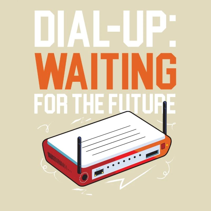DFÜ-Internetverbindung 90er Computerwitze