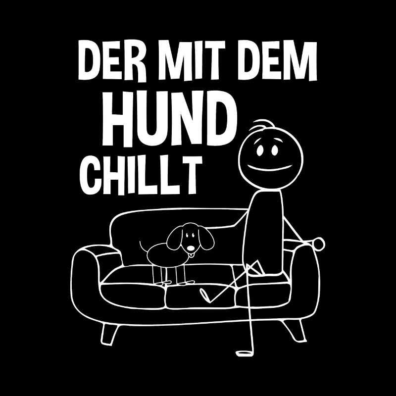 Der mit dem Hund chillt