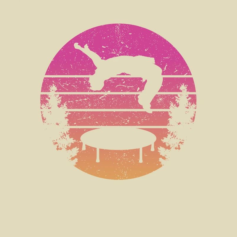 Trampolin Retro Backflip