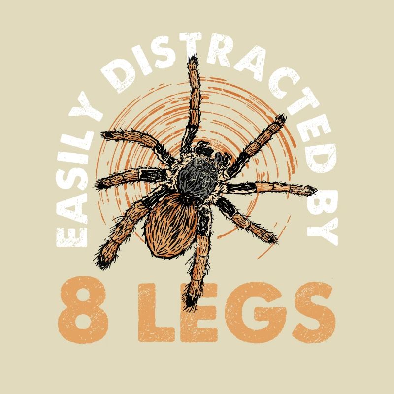 Easily distracted by 8 legs - tarantula
