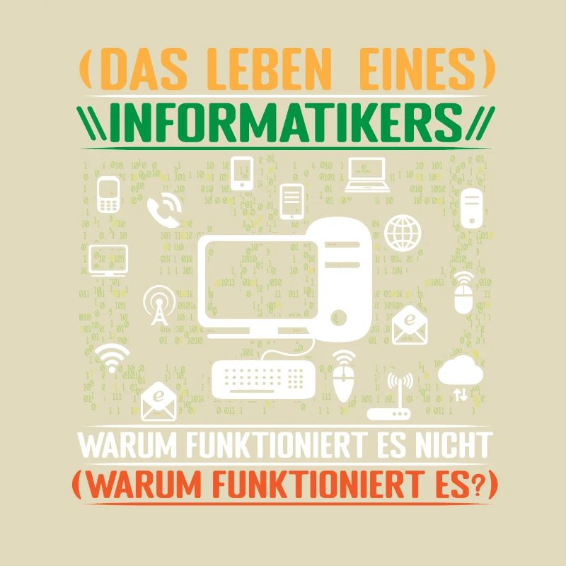 Informatiker Admin Programmierer Programm