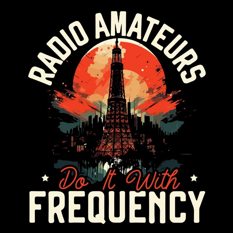 Ham Radio Operator Morse Code Radioactivity
