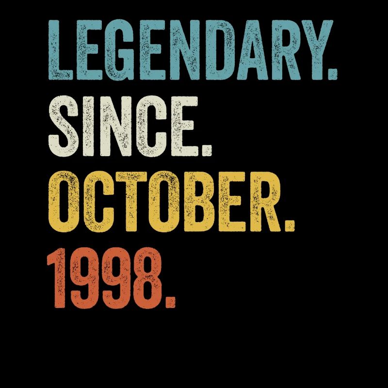 25 Years Legendary Since October 1998 25th