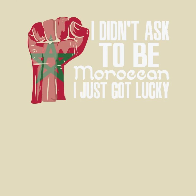 Moroccan Pride Morocco Flag Grown Moroccan Roots