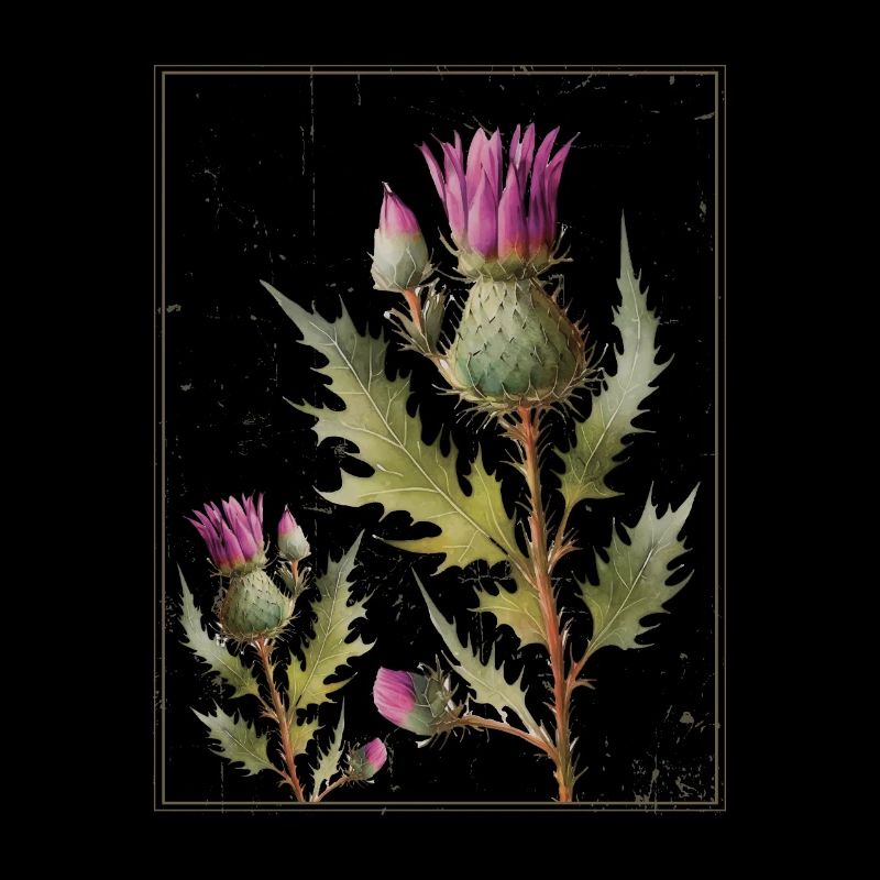 Thistle Flower