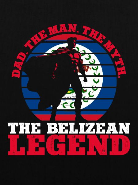 Belize Flagge Belizer