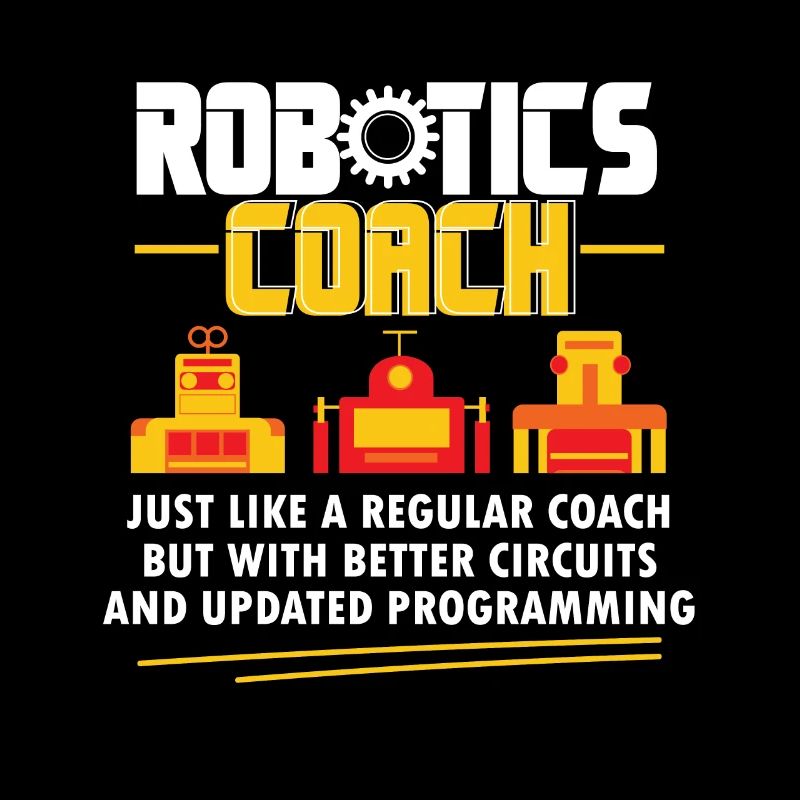 Coach robotique Cool Funny Build Robot Droid Builde