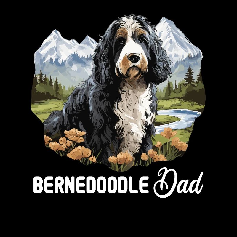 Hund Bernedoodle