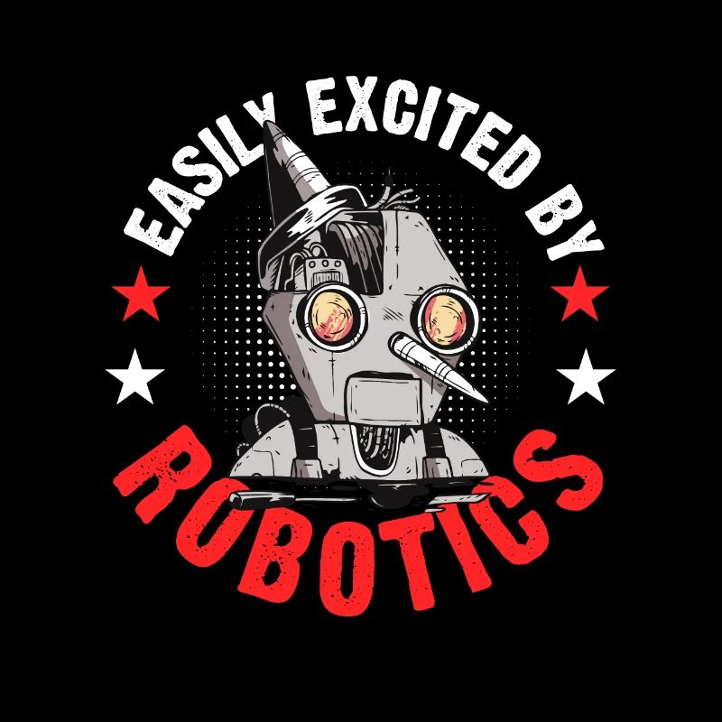 Build Robot Funny Easily Excited By Robotics Droid