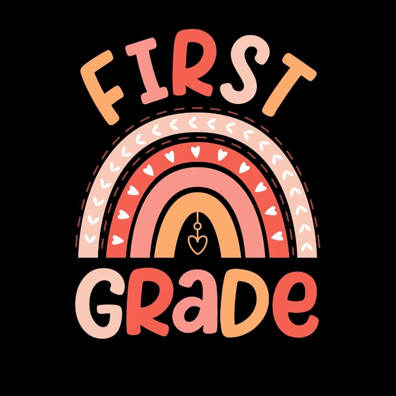 First Grade, 1st Team, Rainbow Teacher