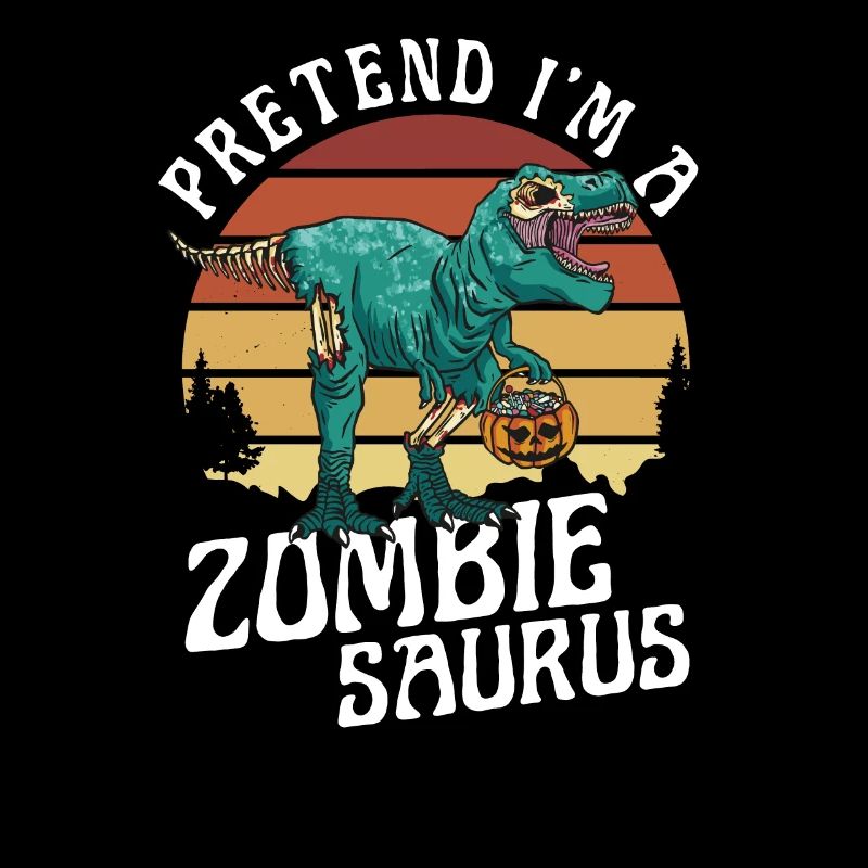 FAIRE COMME SI J’ÉTAIS UN ZOMBIE SAURUS Rex Halloween