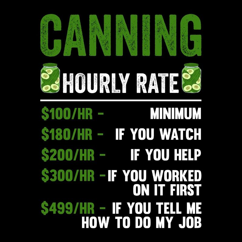 Canning Hourly Rate
