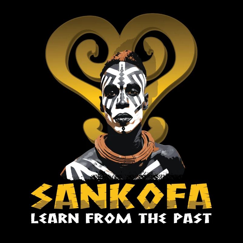 "Sankofa learning from the past" Adinkra