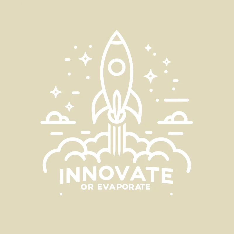 Innovativ sein oder verdunsten