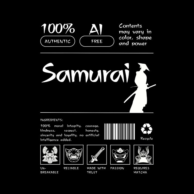 Samurai Beipackzettel