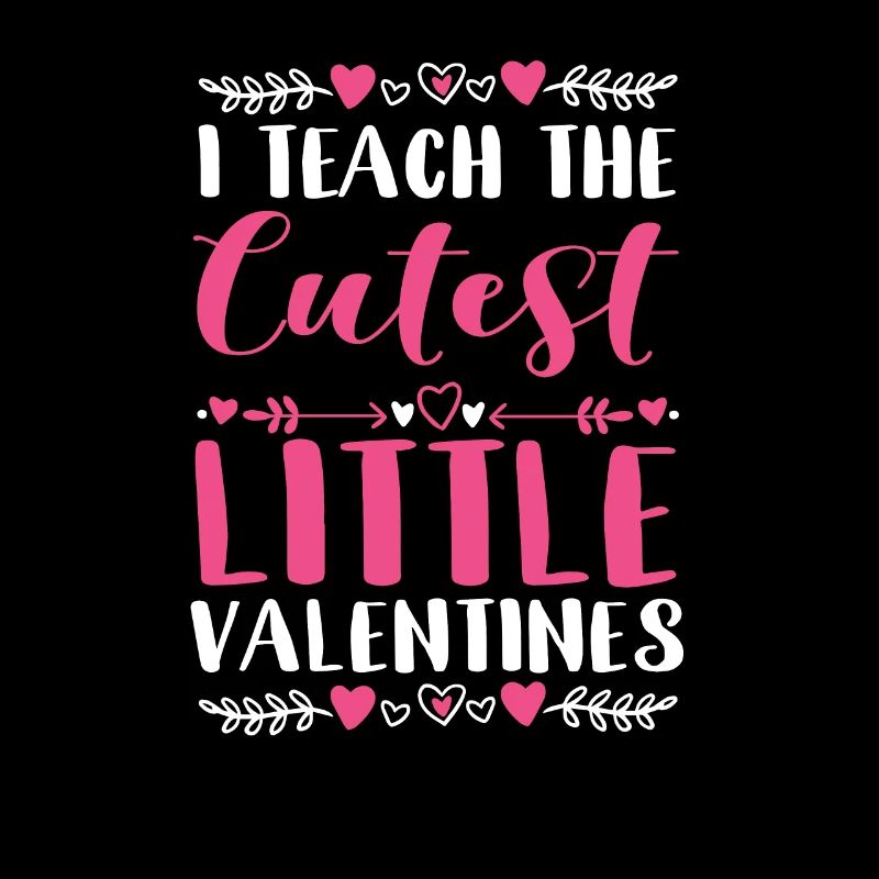 J’enseigne la plus douce des petites Saint-Valentin