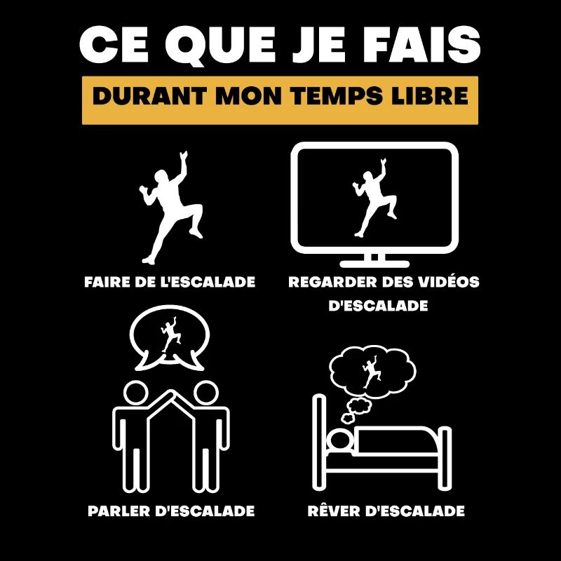 durant temps libre escalade