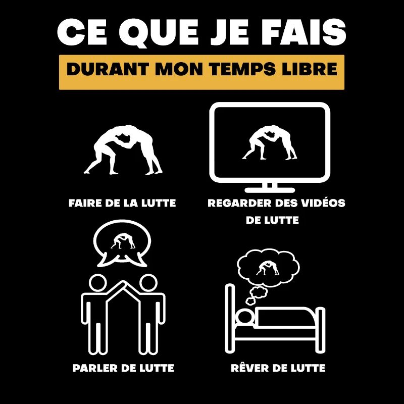 durant temps libre Lutte