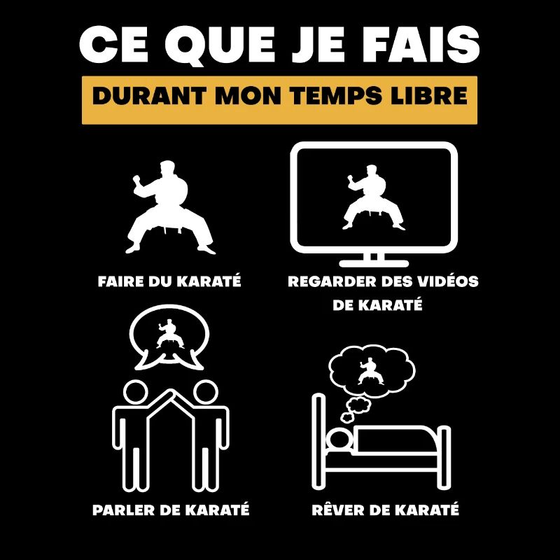 durant temps libre karaté