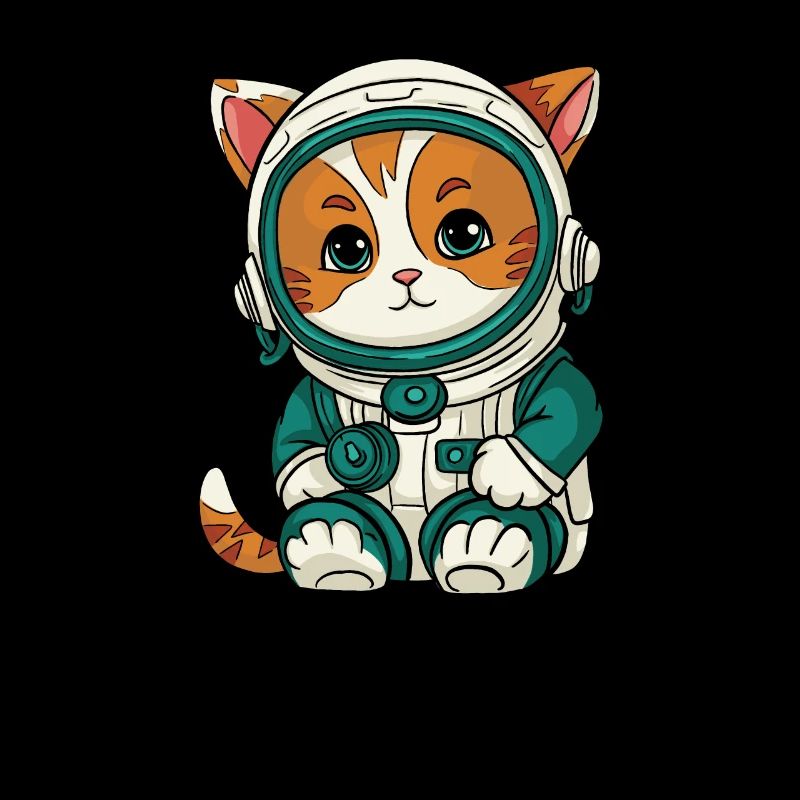 Katze Astronaut