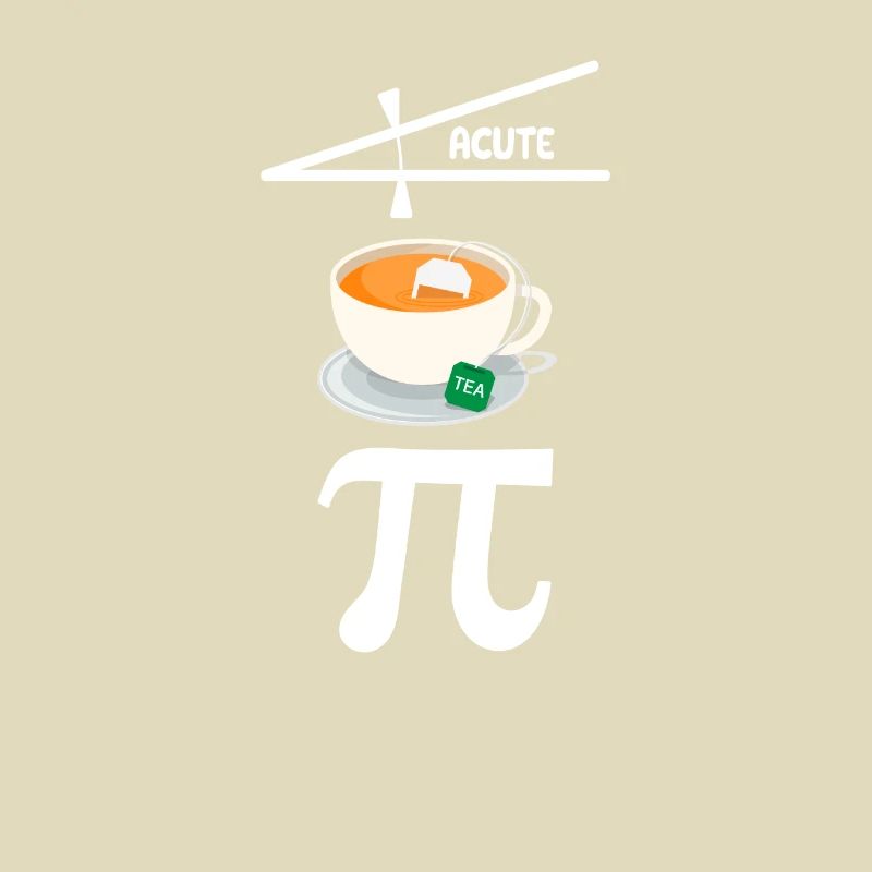 Acute Tea Cake Cutie Pi Day Math Geek Knowledge