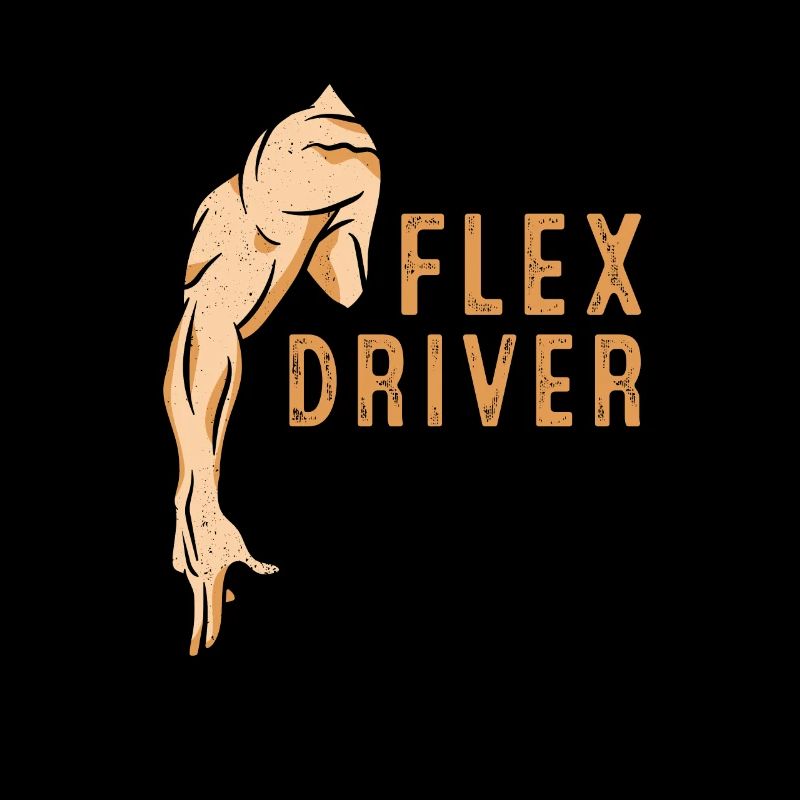 Flex Driver for Delivery Drivers Cool Courier Pun