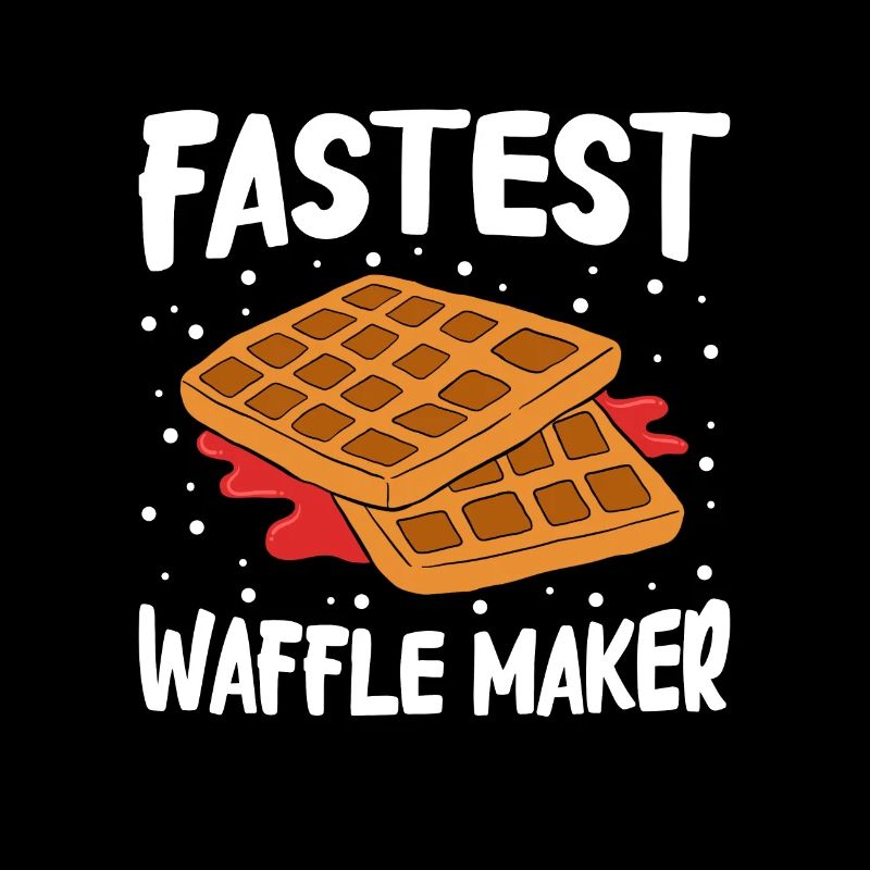 Waffle making waffle maker