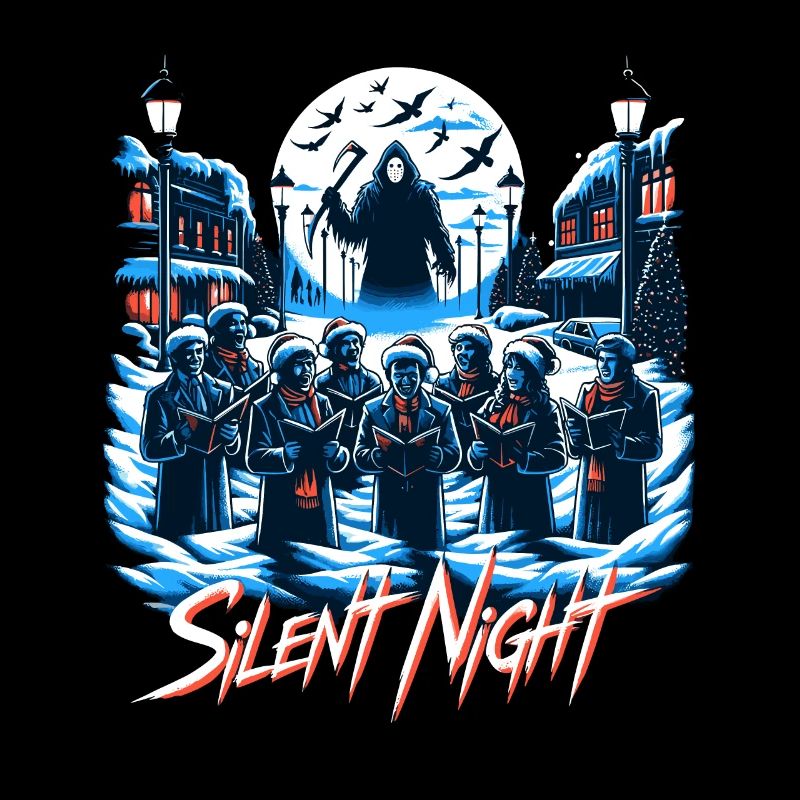 Silent Night Festive Slasher Candy Cane Menace
