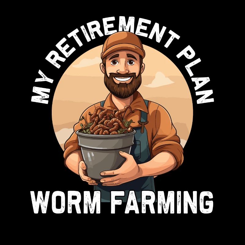 Ver de terre - Régime de retraite des producteurs de vers Élevage de vers