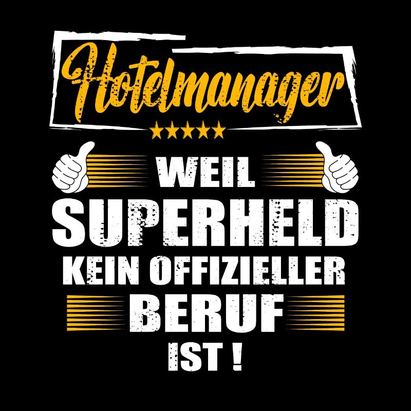 Hotelmanager Superheld kein offizieller Beruf